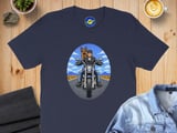 I Love Dogs And Motorcycles T-Shirt, Biker Dog Lover Tee, Funny Motorcycle Rider Shirt thumbnail 3