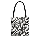 Zebra Print Tote Bag Aesthetic & Phone Case, Black White Animal Pattern, Trendy Y2K Style Purse, Wild Fashion Accessory Gift for Her thumbnail 5