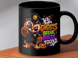 Ghosts Break Rules Too Owl Mug thumbnail 8