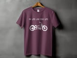 No Life Like Bike Life | Stretch Chopper Cruiser Shirt thumbnail 7