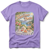 Teatime Dots ~ Comfort Colors Premium Tee thumbnail 6