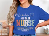 Vintage Nurse Definition Hospital Registered Nursing T-Shirt thumbnail 4
