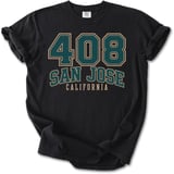 408 San Jose California Tee thumbnail 11