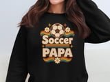 Retro Soccer Papa Tee or Sweatshirt thumbnail 15