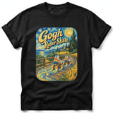 Gogh Roller Skate ~ Comfort Colors Premium Tee thumbnail 1