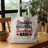 Daddy's Hospital Survival Tote thumbnail 1