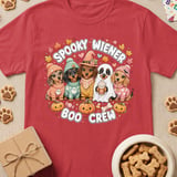 Spooky Wiener Boo Crew Tee thumbnail 4