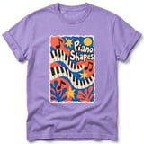 Piano Shapes ~ Comfort Colors Premium Tee thumbnail 6