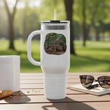 Waggy Tumbler, Grand Wagoneer Gift, Classic Car Tumblers, Forest Scene with Animals, The Waggy Tumblers thumbnail 2