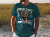 Yorkshire Terrier Total Trouble Tee thumbnail 6