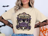 Haunted Saloon Ghost Cowboy Graphic T-Shirt thumbnail 1