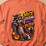 Nice Costume Randy the Raccoon Sweatshirt thumbnail 13