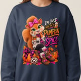 Pumpkin Spice Sally the Squirrel Sweatshirt thumbnail 8