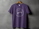 Ride Your Bike Be Happy | Stretch Chopper Cruiser Shirt thumbnail 5