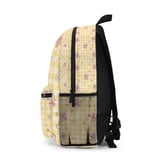 Pink Bow Gingham Backpack, Cute Coquette Aesthetic Spiral Notebook, Yellow Cottagecore Soft Girl School Bag, Preppy Teen Kawaii Book thumbnail 7