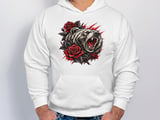 Grizzly Bear Roses Hoodie thumbnail 2