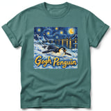 Gogh Penguin ~ Comfort Colors Premium Tee thumbnail 8