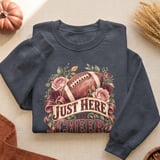 Just Here To Cheer Football Tee thumbnail 9