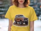 Grand Wagoneer T-Shirt, Car Lover Tee, Off Road Vehicle Shirt, Retro SUV Gift, Classic 4x4 Graphic Tee, Automotive T-Shirt thumbnail 4