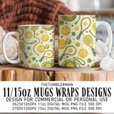 Retro Racket & Rope Digital Design Size Bundle Png thumbnail 4