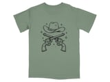 Outlaw Spirit: Western Revolvers T-Shirt thumbnail 5