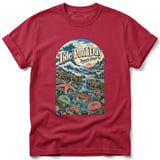 Tide Pool Day ~ Comfort Colors Premium Tee thumbnail 2