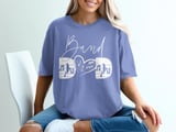 Band Dad Font and Back Graphic Tee thumbnail 4