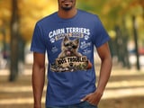 Cairn Terrier Trouble Tee thumbnail 3