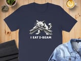 I Eat I-Beam absurd brain rot Cat Tee thumbnail 3