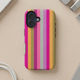 Retro Colorful Stripe MagSafe® Phone Case  thumbnail 5