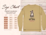 Proud Pit Bull Mom Long Sleeve Tee thumbnail 18