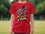 I Have a Plan Randy the Raccoon Tee thumbnail 6