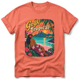 Gogh Tropical ~ Comfort Colors Premium Tee thumbnail 4