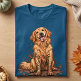 Muddy Golden Retriever Worth It Tee thumbnail 7
