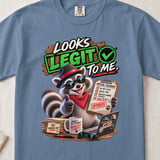 Looks Legit To Me Raccoon Tee thumbnail 7