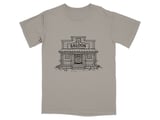 Old West Saloon Sketch T-Shirt thumbnail 7