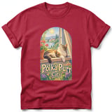 Polka Purr ~ Comfort Colors Premium Tee thumbnail 2