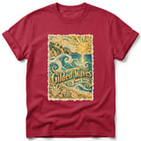 Gilded Waves ~ Comfort Colors Premium Tee thumbnail 2