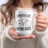 Cycling Gift Mug – I Prefer Life Behind Bars thumbnail 7
