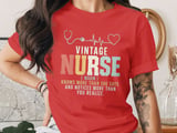 Vintage Nurse Definition Hospital Registered Nursing T-Shirt thumbnail 8