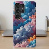 Dreamy Pastel Clouds MagSafe® Phone Case thumbnail 3