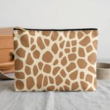 Giraffe Print Laptop Sleeve, Aesthetic Animal Spots Padded Computer Case, Cute Safari Accessory Pouch for Her thumbnail 9
