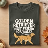 Golden Retriever Best Friend Tee thumbnail 4