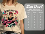 Toss It Like a Bunco Boss Graphic Tee thumbnail 5