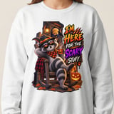 Halloween Randy the Raccoon Sweatshirt thumbnail 7