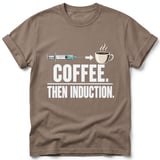 Coffee Then Induction Tee thumbnail 6