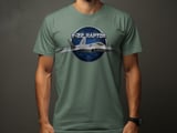 F22 Raptor T-Shirt Fighter Jet Graphic Tee, Stealth Aviation Shirt, Air Force Veteran Gift, Military Airplane Pilot Apparel for Men thumbnail 4