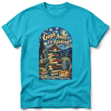Gogh Away, I'm Reading ~ Comfort Colors Premium Tee thumbnail 5