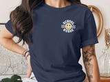 Retro School Nurse T-Shirt: Smiling Face, Star Eyes, Checkered thumbnail 10