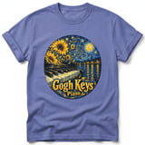 Gogh Keys ~ Comfort Colors Premium Tee thumbnail 10